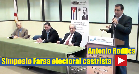 Antonio Rodiles - Simposio Farsa electoral castrista