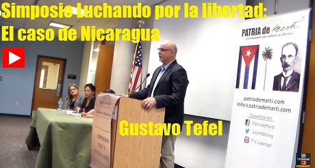 Gustavo Tefel - Simposio Luchando por la libertad: El caso de
Nicaragua