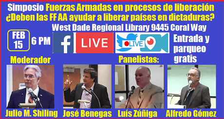 Invitación Simposio Fuerzas Armadas en procesos de liberación