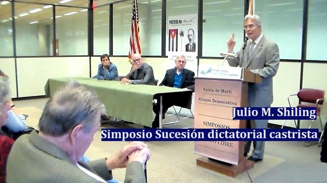 Julio M Shiling presentacion del simposio Sucesion dictatorial