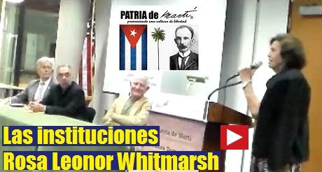 Ponencia de Rosa Leonor Whitmarsh - Las instituciones