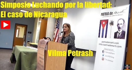 Vilma Petrash - Simposio Luchando por la libertad: El caso de Nicaragua