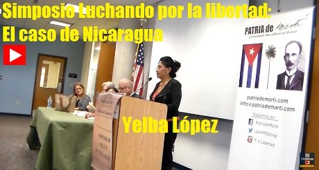 Yelba López - Simposio Luchando por la libertad: El caso de Nicaragua