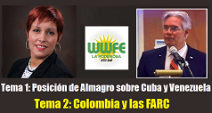 Posición de Almagro sobre Cuba y Venezuela. Colombia y las FARC