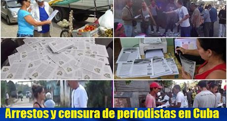 Arrestos y censura de periodistas en Cuba