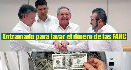 Cuba FARC Lavado de dinero