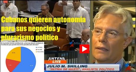 Cubanos quieren autonomía para sus negocios y plurarismo político