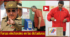 Farsas electorales en las dictaduras
