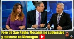 Foro de Sao Paulo Mecanismo subversivo y masacre en Nicaragua