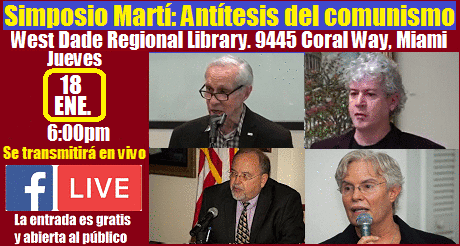 Invitación al Simposio Martí: Antítesis del comunismo