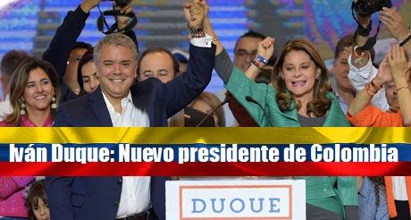 Iván Duque: Nuevo presidente de Colombia