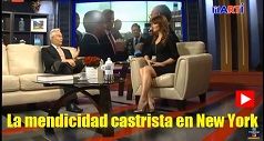 La mendicidad castrista en New York