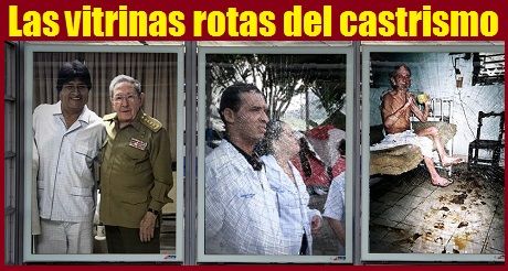Las vitrinas rotas del castrismo