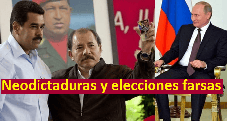 Maduro, Ortega y Putin