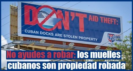 No ayudes a robar mulles cubanos son propiedad robada