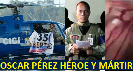 Oscar Pérez Héroe Venezolano