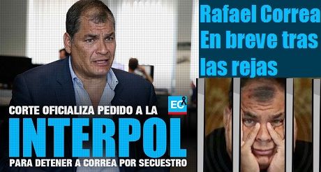 Rafael Correa en breve tras las rejas