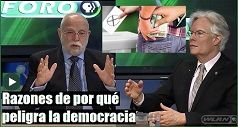 Razones por qué peligra la democracia
