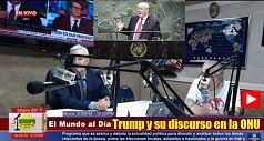 Trump y su discurso en la ONU