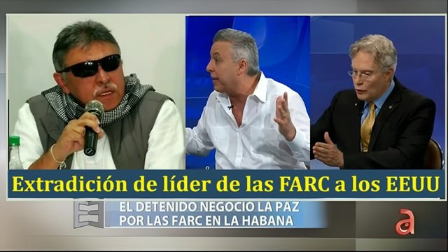 Extradición de lider de las FARC a los EEUU