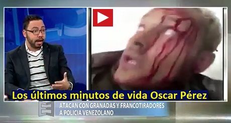 ultimos minutos de vida del ex piloto venezolano Oscar Perez FB