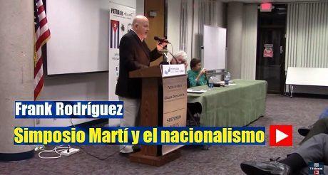 Frank Rodriguez Simposio Marti y el nacionalismo
