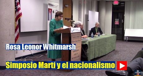 Rosa Leonor Whitmarsh Simposio Marti y el nacionalismo