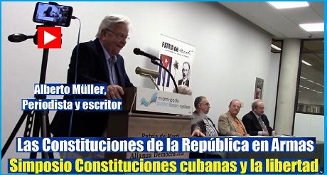 Simposio Constitucion cubana Alberto Muller