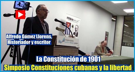 Simposio Constitucion cubana Alfredo Gomez