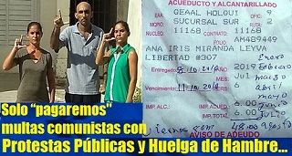 Amenazan a opositores con multas para encarcelarlos