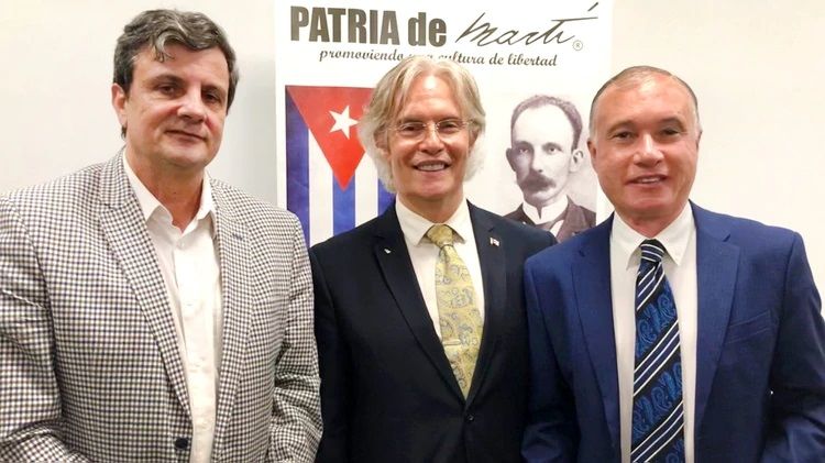 Benegas Julio y Quiveiro Simpoio Foro de Sao Paulo Infobae