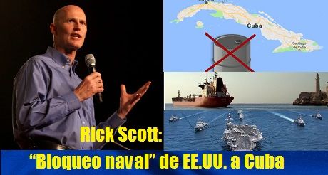 Bloqueo naval de EEUU a Cuba