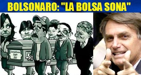 Bolsonaro la bolsa sona