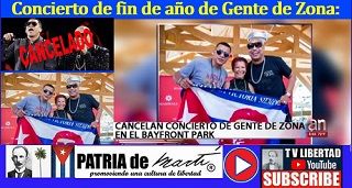 Cancelan concierto de Gente de Zona