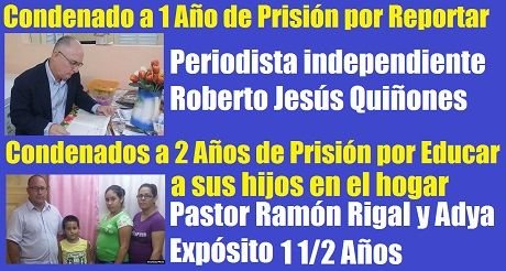Cuba: Condenados por reportar y por educar