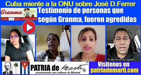Cuba miente a la ONU sobre José Daniel Ferrer