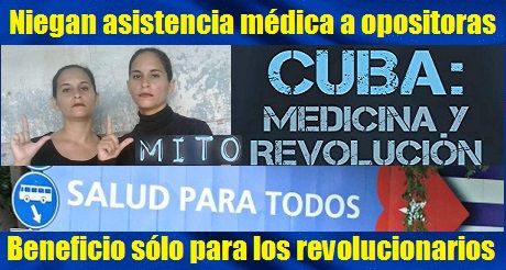 Cuba: Niegan asistencia médica a opositoras