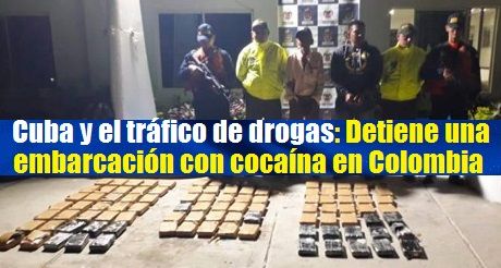 Cuba trafico de drogas cocaina colombia