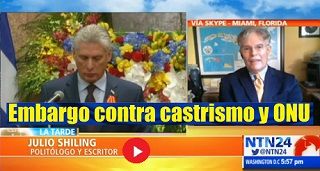 Embargo contra castrismo y ONU
