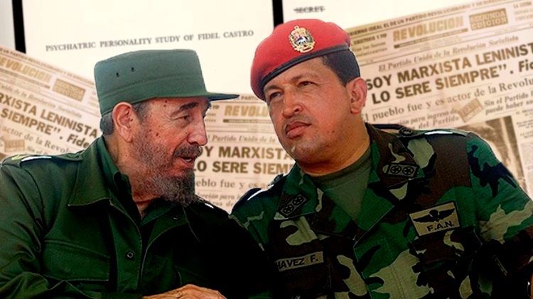 Fidel y Chavez Infobae