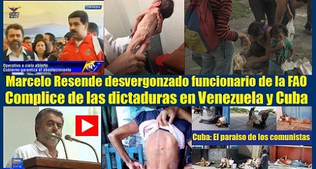 LFuncionario de la FAO y complice de las dictaduras en Cuba y Venezuela