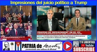 Impresiones del juicio político a Trump