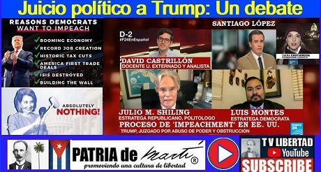 Juicio político a Trump: Un debate