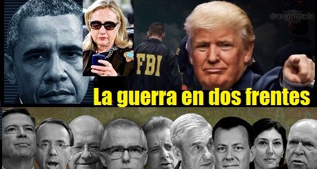 La guerra en dos frentes de Donald Trump