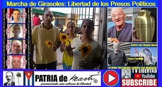 Marcha de Girasoles: Libertad de los Presos Políticos