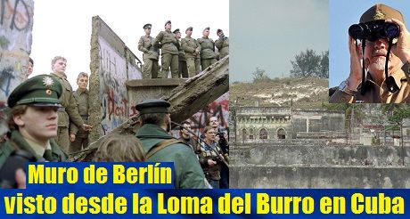 Muro de Berlín visto desde la Loma del Burro