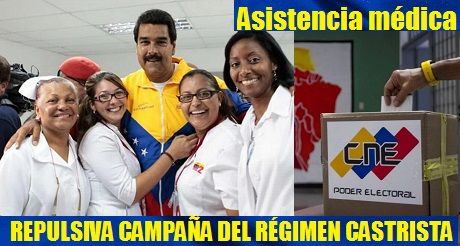 Repulsiva campana del regimen castrista
