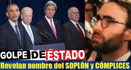 Revelan nombre del SOPLÓN y CÓMPLICES