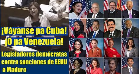 Socialistas ¡Váyanse pa Cuba o Venezuela!