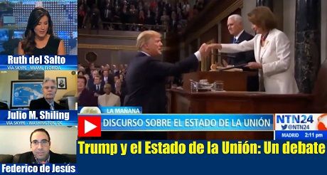Trump Estado de la Union debate NTN24